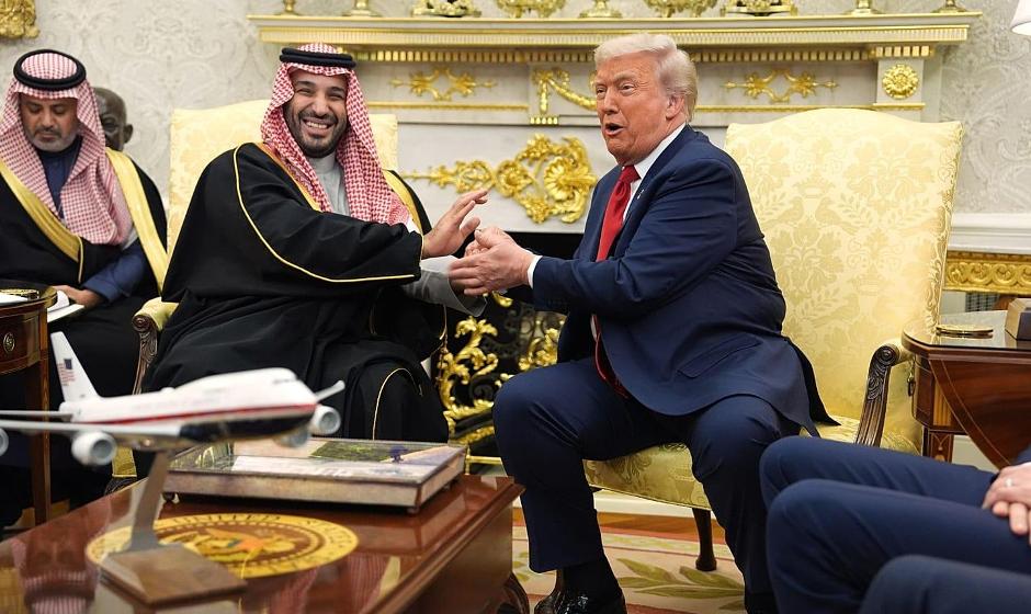 ترامپ در آستانه دیدار با بن سلمان گفت آمریکا اف-۳۵ به عربستان خواهد داد