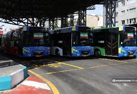 خدمات‌رسانی ویژه اتوبوسرانی برای راهپیمایی ۱۳ آبان