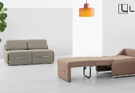 خلق یک فضای چند منظوره با مبل تخت ‌خواب‌شو