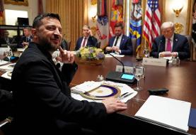 تماس رهبران اروپایی با زلنسکی/ تهدید آمریکا برای قطع کمک‌ها به اوکراین