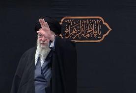 رهبر انقلاب در مراسم عزاداری حضرت فاطمه زهرا(س) چه انگشتری در دست داشتند؟