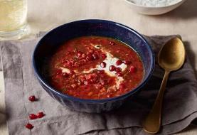 سوپ انار؛ ترش ِگرم ِخوش رنگ ِشب‌چله
