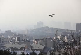 هوای تهران قرمز شد