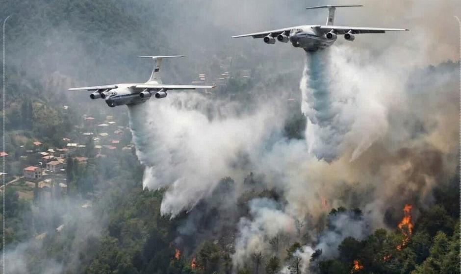معاون وزیر کشاورزی: تنها ۸ هکتار جنگل الیت درگیر آتش شده
