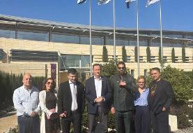 کاترین شکدم در وزارت خارجه اسرائیل | تصاویر