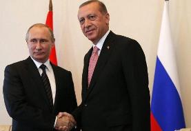 گفت‌وگوی تلفنی پوتین و اردوغان درباره طرح صلح در اوکراین