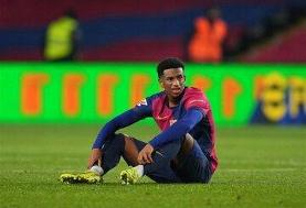 مصدومیت عجیب ستاره بارسلونا