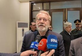 لاریجانی: همکاری‌های ایران و پاکستان به صلح منطقه کمک می کند + فیلم