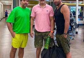 چهره و استایل جدید احمدرضا عابدزاده در آمریکا | عکس