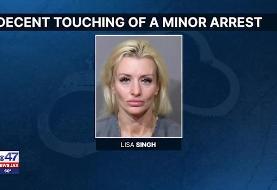Jacksonville woman arrested, accused of indecent touching of a minor, exposing herself