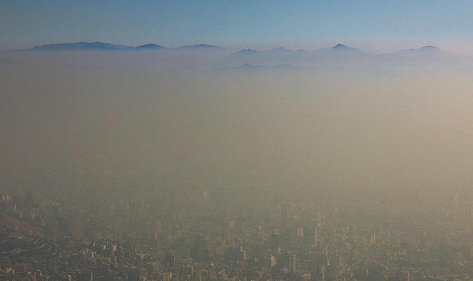ادامه وضعیت قرمز هوای تهران برای پنجمین روز