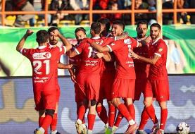 پرسپولیس با بُرد و صدرنشینی موقتی به دربی رسید / ارونوف باز هم ناجی شد