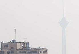 تداوم آلودگی هوا در تهران