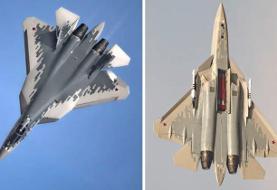 پرواز سوخو۵۷ در همسایگی ایران / اژدهای مسلح کرملین به میدان آمد