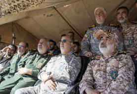 مانور یگان‌های پهپادی سجیل با حضور سردار پاکپور+تصاویر