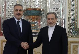 دیدار عراقچی و وزیر خارجه ترکیه در تهران