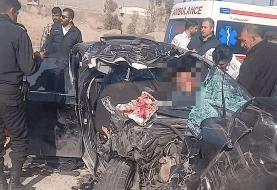 علت تصادف خودروی همسر «سقاب اصفهانی»به روایت پلیس راه