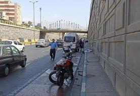 تصادف مرگبار در بزرگراه امام علی