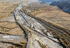 تصاویر غم‌انگیز از خشک شدن «طلای روان»