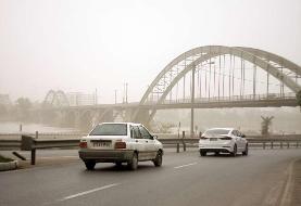 آلودگی هوا در ۱۲ شهر خوزستان؛ اهواز در وضعیت خطرناک