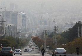 نفوذ آلودگی هوا به ۱۵ شهر خوزستان