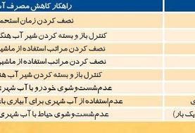 پیشنهادهای آبی به تهرانی‌ها ؛ چگونه از قطع جریان آب جلوگیری کنیم؟