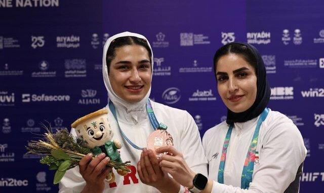 اولین مدال ایران در ریاض با درخشش مریم بربط