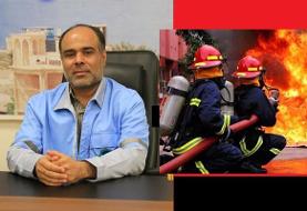 آتش‌سوزی در بیمارستان کودکان بندرعباس