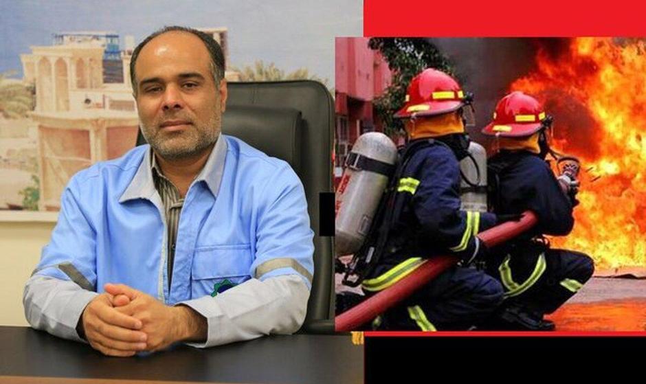 آتش‌سوزی در بیمارستان کودکان بندرعباس