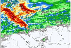 آغاز بارش‌های سنگین از فردا
