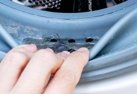 چگونه لاستیک ماشین لباسشویی را تمیز کنیم؟