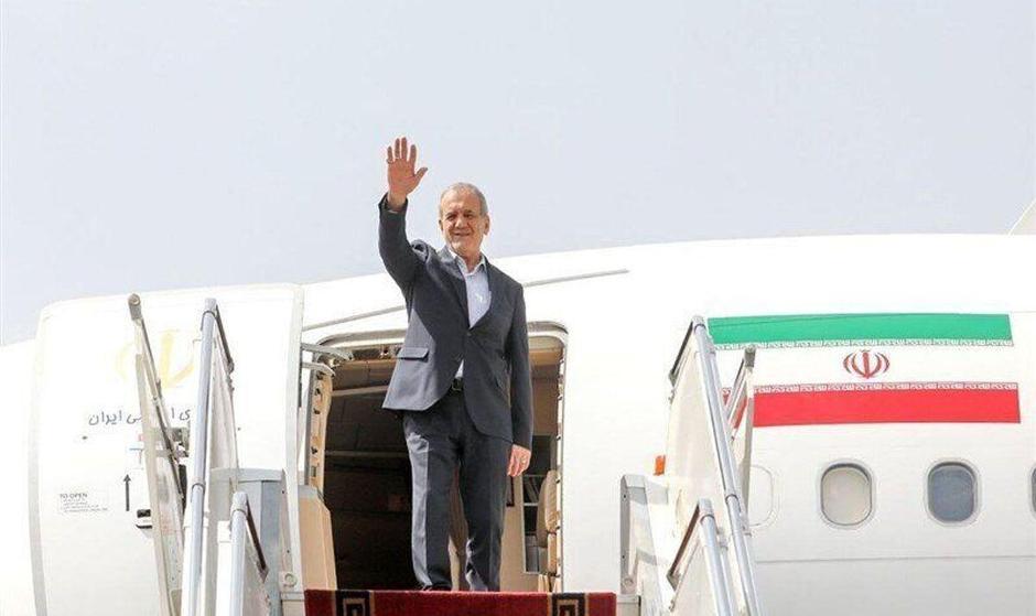 پزشکیان عازم قزاقستان شد