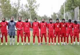 صعود دو پله‌ای زنان فوتبال ایران در رنکینگ FIFA 