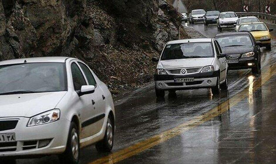 آخرین وضعیت جوی و ترافیکی جاده‌ها