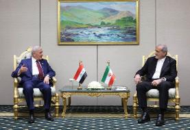 دیدار روسای جمهور ایران و عراق در ترکمنستان