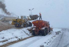 بارش برف در ارتفاعات تهران