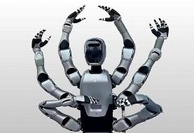 کارگر فوق‌العاده چینی رونمایی شد: ربات ۶ دست که ۳۰٪ بیشتر از انسان کار می‌کند