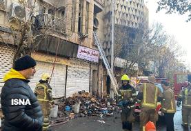 تصاویری از سینمای قدیمی ایران پس از آتش‌سوزی در لاله‌زار