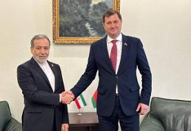 دیدار وزرای امور خارجه ایران و بلاروس در مینسک