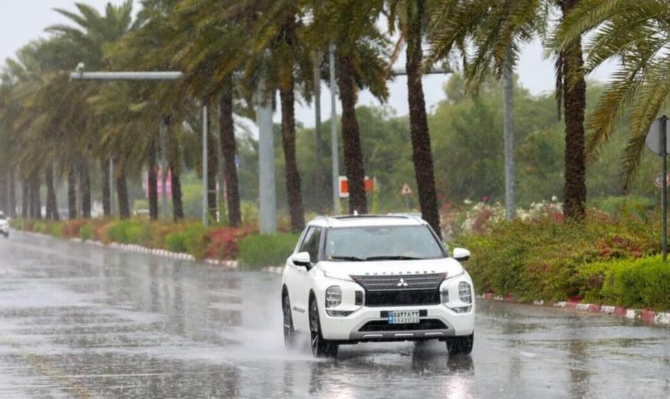 بارانِ ۲ سالِ کیش در ۲ روز آمد!