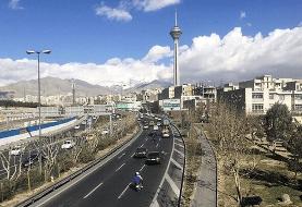 باد و باران به داد تهران رسید