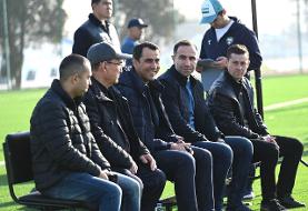 عکس | ستاره سابق استقلال تماشاگر بازی تیم زنان