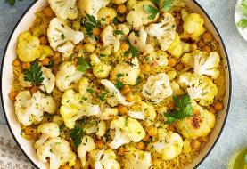 گل کلم پلو ؛ انتخاب خاص برای سفره های زمستانی