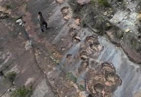 ردپای دایناسورها در بولیوی