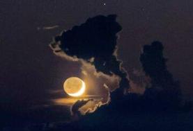 هیولای ابری در تعقیب ماه /ثبت شاهکار جدید بابک تفرشی در آسمان هاوایی