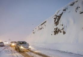 انسداد محور چالوس و آزادراه تهران- شمال