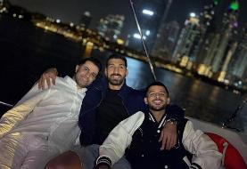 عکس | جشن تولد لاکچری ستاره پرسپولیسی در امارات با حضور قایدی