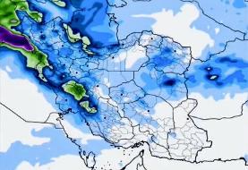 همه استان‌ها برف و باران می‌بارد | شدت بارش‌ها پنجشنبه و جمعه در این شهرها خواهد بود؛ یک سامانه ...
