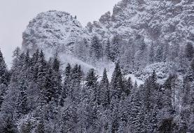 بارش بی‌سابقه برف پیست اسکی پراتو نووزو در ایتالیا را پیش از تعطیلات سفیدپوش کرد