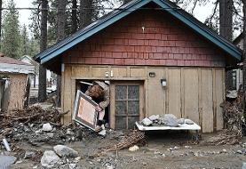 بارش‌های شدید و سیلاب در کالیفرنیا مرگبار شد